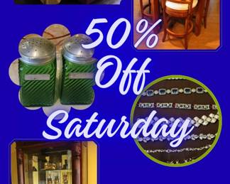 50% Off Saturday - Last Day