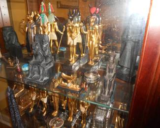 Egyptian Statues & Decor