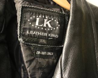 Black Leather Motorcycle Jacket