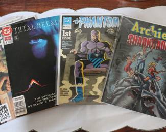 Comic Books, Total Recall, The Phantom, Archie Sharknado