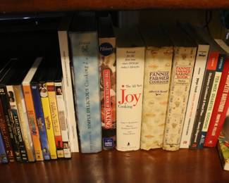 DVD Movies, Cookbooks