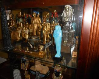 Egyptian Statues & Decor