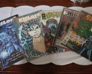 Indie Comic Books, Elflord, Havok & Wolverine, Swamp Thing