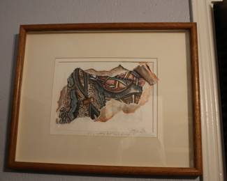 Signed Print "Dig A Little More Deep I"