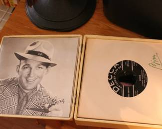 Vintage Bing Crosby Box Set 45rpm Records