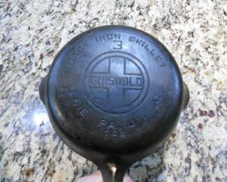 Vintage Griswold #3 Skillet
