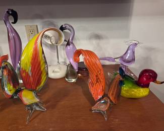 Beautiful Glass Birds
