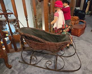 Vintage Doll Carriage