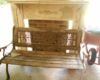 old park bench