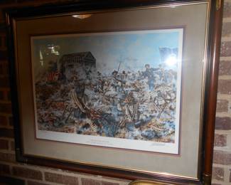 Battle at the gin Franklin