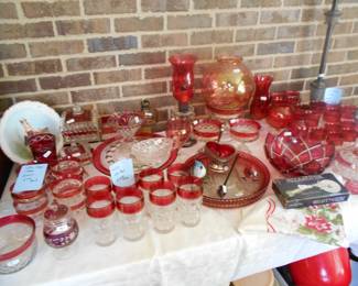 Cranberry glass