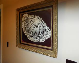 Nice framed linen