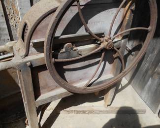 old corn sheller