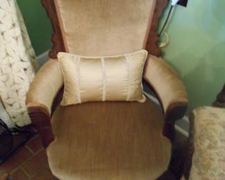 victorian chair.