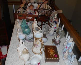 +Assorted glassware
