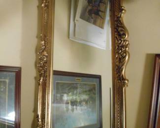 Nice gold mirror