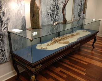Beautiful 1906 display cabinet built in Columbus, Ga available for sale offsite.