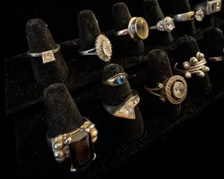 Sterling rings