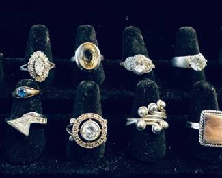 Sterling rings