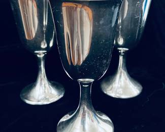 Wallace Sterling goblets