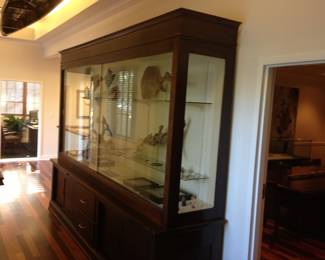 Beautiful 1906 display cabinet built in Columbus, Ga available for sale offsite. 