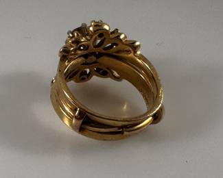 14k diamond ring