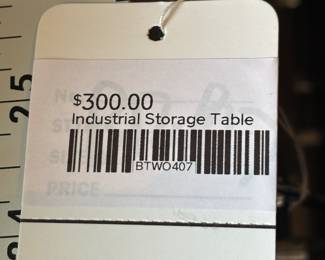 Industrial Storage Table
