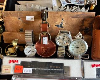 Watches, Toy Trains