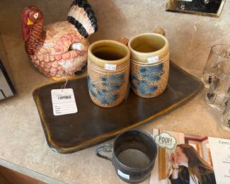Ceramic Curved Platter