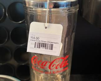 Coca-Cola Straw Dispensers