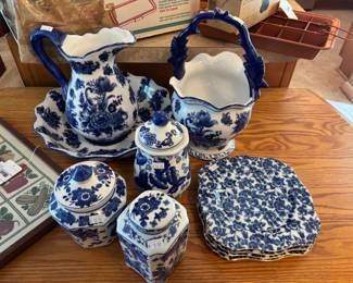 Blue and White Set