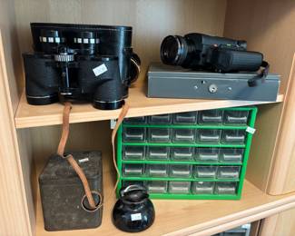 Binoculars, Plastic Parts Cabinet
