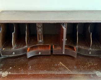 Vintage Mahogany Chippendale Desk