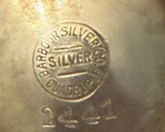 Antique Hotel Statler Silver Teapot