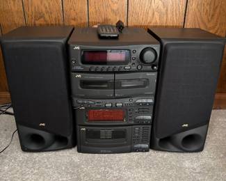 JVC 4 Piece Stereo