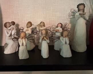 Collection of Willow Tree Figures