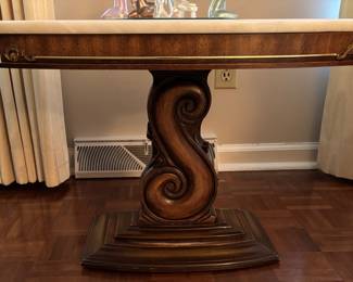 Marble Top Side Table