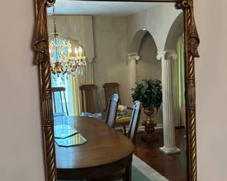 French Gilt Style Mirror