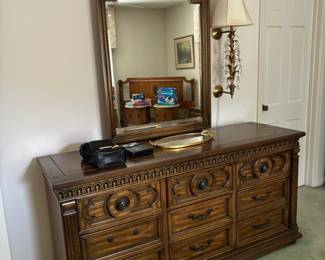 Dresser with matching Mirror - (companion pieces next photo)