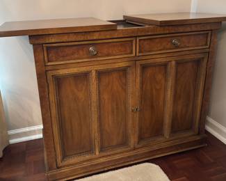 Slide Top Serving/Storage Cabinet - American Furniture Co.