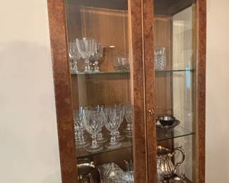 Pair of Glass Front Cabinets