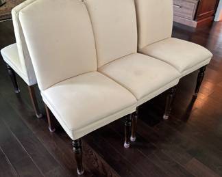 Set of 6 Upholstered Dining Chairs