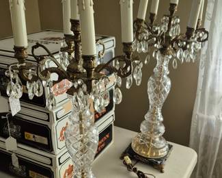Panama Straw Hats and exotic lamps