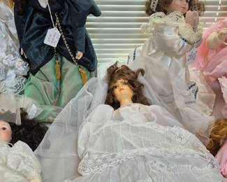 Vintage Wedding Dolls