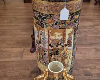 Japanese Umbrella Stand and Base