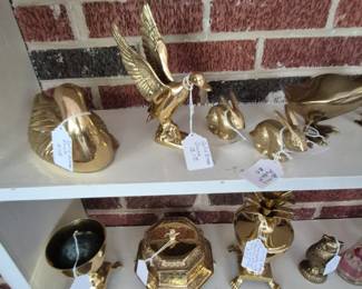 Brass animals