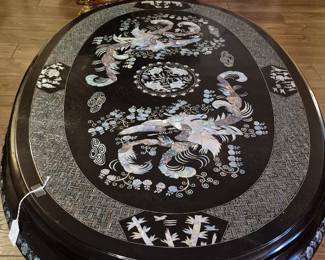 Black Laquer Table