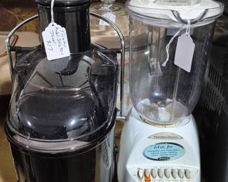 Juicer and blender