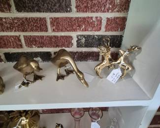 Brass animals