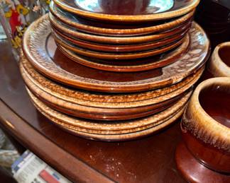 McCoy Brown Drip Glaze Collection